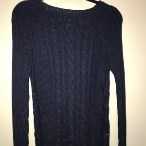 navy blue sweater